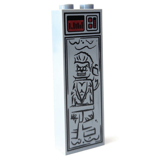 Werewolf (Halloween) in Carbonite (1x2x5 Brick) - B3 Customs Custom minifigure B3 Customs