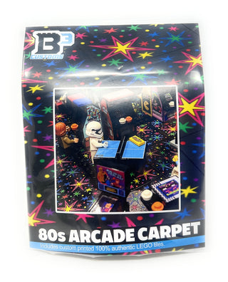 80's Arcade Carpet 6x6 Tiles (Bursts) - Pack of 10 Custom LEGO Parts B3   