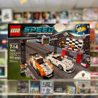 Porsche 911 GT Finish Line, 75912 - LEGO® Speed Champions Set Building Kit LEGO®
