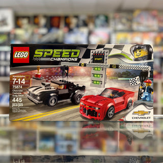Chevrolet Camaro Drag Race, 75874 - LEGO® Speed Champions Set Building Kit LEGO®