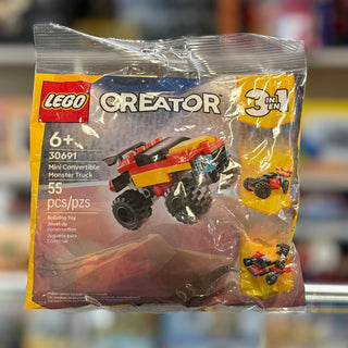 Mini Convertible Monster Truck paper bag/polybag, 30691 Building Kit LEGO®