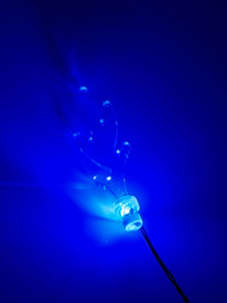 LED Light-Up Flame, DIY System, LF Blue .8mm