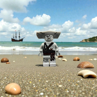 Hammerhead Pirate Minifig Custom Minifigure B3 Customs