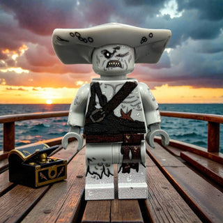 Hammerhead Pirate Minifig Custom Minifigure B3 Customs