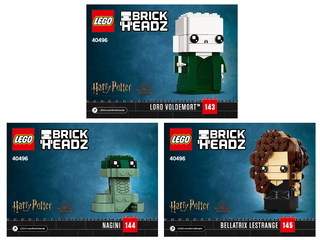 40496-Voldemort, Nagini & Bellatrix - INSTRUCTIONS ONLY Instructions LEGO®
