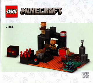 21185-The Nether Bastion - INSTRUCTIONS ONLY Instructions LEGO®