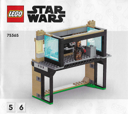 75365 - Yavin 4 Rebel Base - INSTRUCTIONS ONLY Instructions LEGO® Slightly Used Book 3