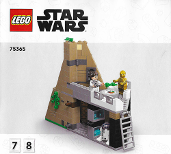 75365 - Yavin 4 Rebel Base - INSTRUCTIONS ONLY Instructions LEGO® Slightly Used Book 4
