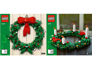 40426-Christmas Wreath 2 - in - 1 - INSTRUCTIONS ONLY Instructions LEGO®