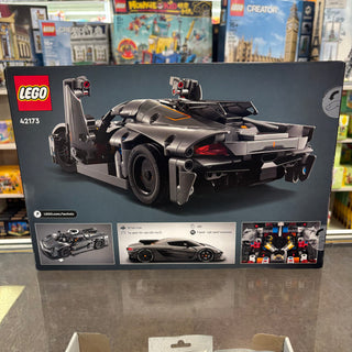 Koenigsegg Jesko Absolut Grey Hypercar, 42173 Building Kit LEGO®