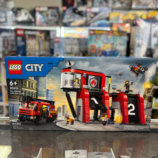 Fire Station with Fire Truck, 60414 Building Kit LEGO®