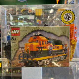 Burlington Northern Santa Fe (BNSF) GP-38 Locomotive, 10133 Building Kit LEGO®