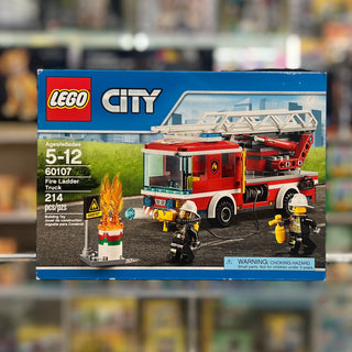 Fire Ladder Truck, 60107- LEGO® City Set Building Kit LEGO®