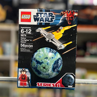 Naboo Starfighter & Naboo, 9674 - LEGO® Star Wars Set Building Kit LEGO®