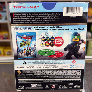 Video DVD - The LEGO® Ninjago Movie - BONUS 6 Keychains