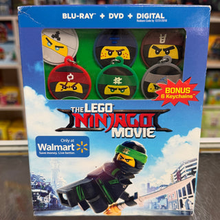 Video DVD - The LEGO® Ninjago Movie - BONUS 6 Keychains