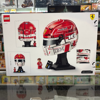 Scuderia Ferrari HP Charles Leclerc Helmet, 43014 - LEGO® Editions