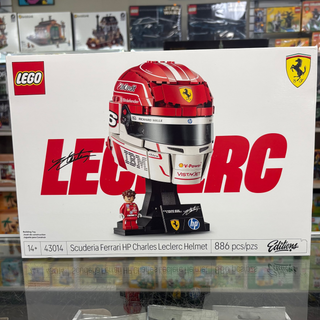 Scuderia Ferrari HP Charles Leclerc Helmet, 43014 - LEGO® Editions