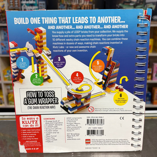 Klutz LEGO® Chain Reactions: Design and build amazing moving machines