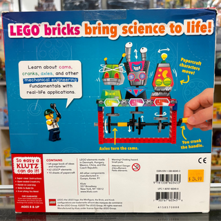 Klutz LEGO® Gear Bots Science/STEM Activity Kit Book for 8-12 years