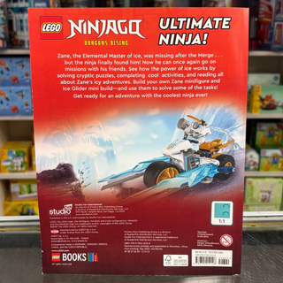 Ultimate Ninja! (Activity Book with Zane Minifigure and Ice Glider), njo0934 - LEGO® Ninjago