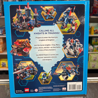 NEXO KNIGHTS: The Book of Knights (includes Merlok Minifigure + fold out poster, nex059), b16nex11 - LEGO® Books