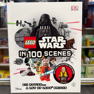 In 100 Scenes (with Minifigure, sw0257a) (Hardcover), b15sw19 - LEGO® Star Wars Book