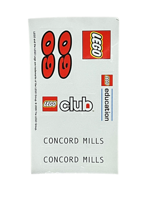 2009 Concord Mills Mall LEGO® Store Grand Opening Kit, CONCORD-1 Building Kit LEGO®