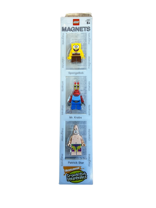 LEGO® Magnet Set, Minifigures SpongeBob SquarePants - SpongeBob, Mr. Krabs, Patrick 851854 Building Kit LEGO®