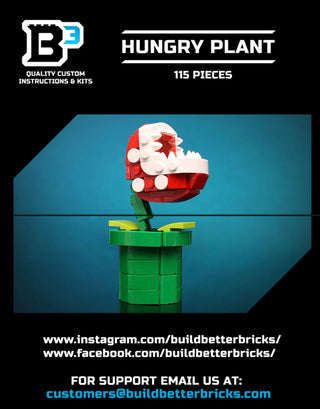 The Hungry Plant Custom Set Building Kit B3   