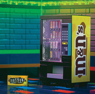 M&Ns (Peanut) - Candy Vending Machine Building Kit B3   