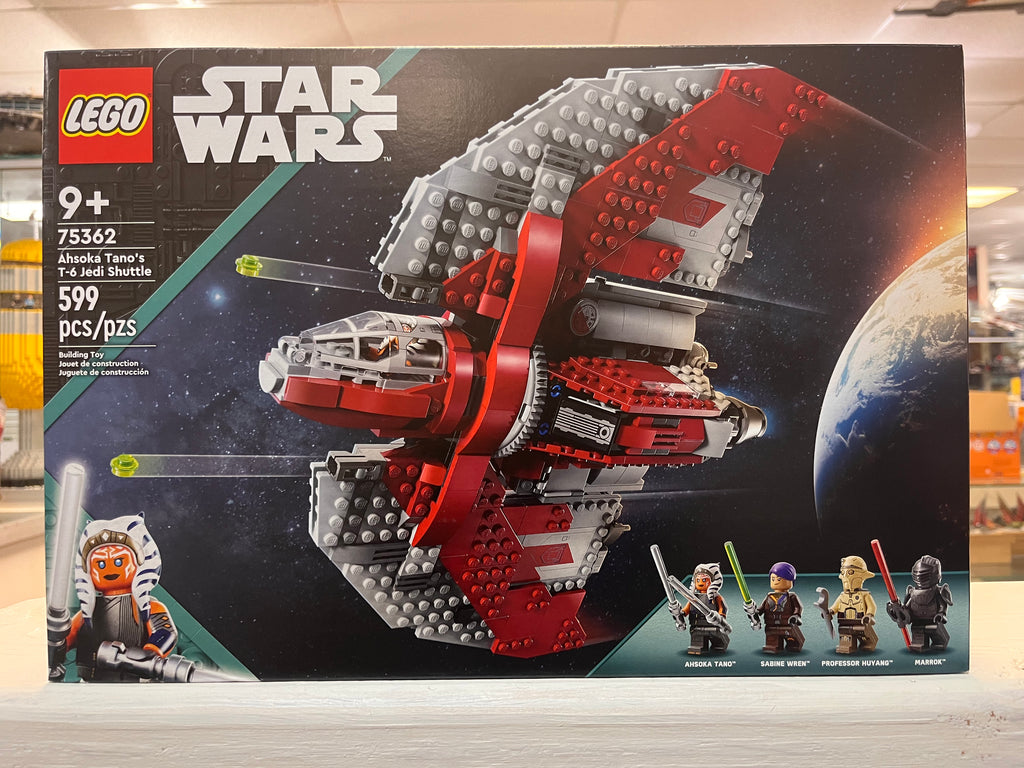 LEGO STAR WARS 75362 T-6 Jedi Shuttle Ahsoka Tano Sabine Marrok