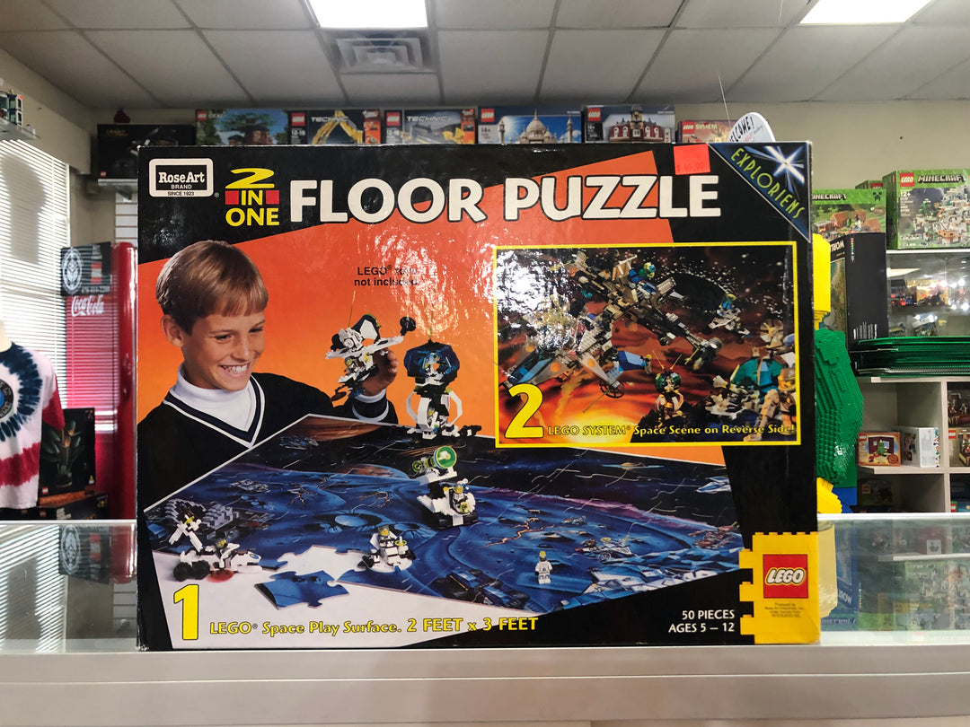 RoseArt 2-in-One Floor Puzzle, Exploriens, 08544