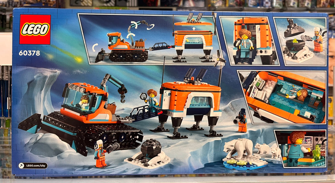 LEGO City Arctic Explorer Truck and Mobile Lab Building Toy Set 60378