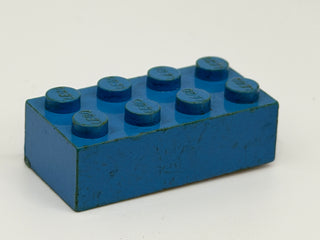 Solid Color 1960's Grangemouth Test 2x4 LEGO® Brick Part LEGO® Lighter Blue