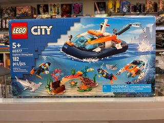Explorer Diving Boat, 60377 - LEGO® City Set Building Kit LEGO®