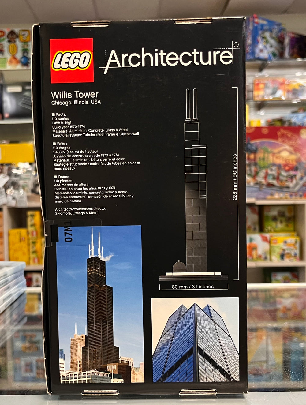 Willis Tower, 21000-2 Building Kit LEGO®   