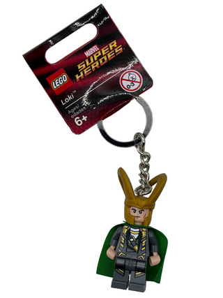 Loki Minifigure Key Chain 850529 LEGO® Marvel Super Heroes Keychain LEGO®