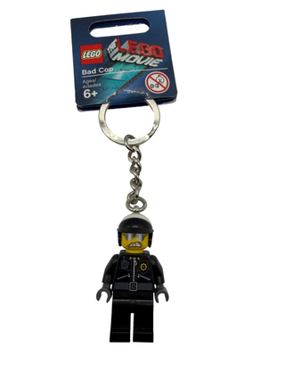 Bad Cop Minifigure Key Chain 850896 LEGO® Movie Keychain LEGO®