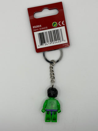 Hulk Minifigure Key Chain 850814 LEGO® Marvel Super Heroes Gear LEGO®