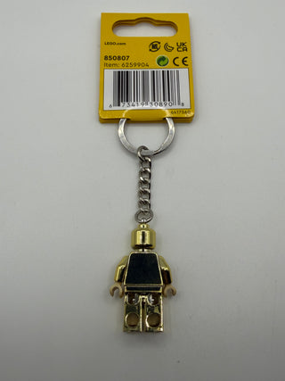 Golden LEGO® Minifigure Key Chain (Chrome Gold) 850807 Gear LEGO®