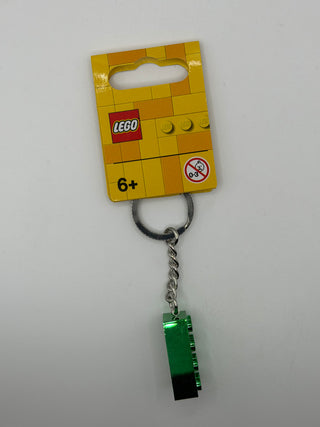 Chrome Green LEGO® 2x4 Brick Key Chain 854083 Gear LEGO®