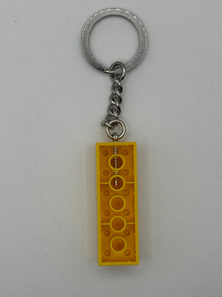 Yellow LEGO® 2x6 Brick Key Chain KC155 Gear LEGO®