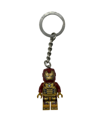Iron Man Minifigure Key Chain 854240 LEGO® Marvel Super Heroes Gear LEGO® Like New No Tag