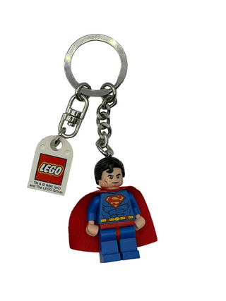 Superman Minifigure Key Chain, 853430 LEGO® DC Super Heroes Gear LEGO® Like New - No Tag