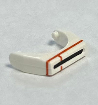 White Macrobinoculars- CAC Custom Headgear Accessory Clone Army Customs Dark Orange  