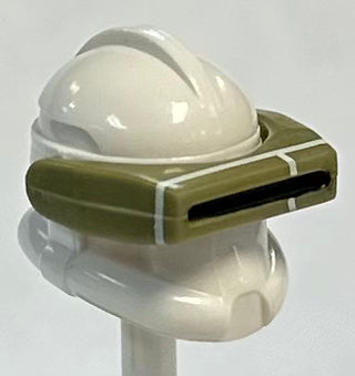 Olive Macrobinoculars- CAC Custom Headgear Accessory Clone Army Customs White  