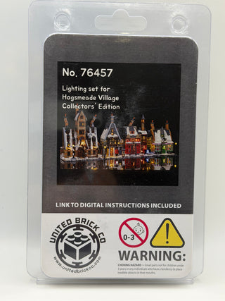 Hogsmeade Village Collector's Edition 76457 Custom Lighting Kit for LEGO® Set Light up kit United Brick Co®