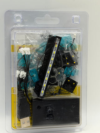 Back to the Future Time Machine 10300 Custom Lighting Kit for LEGO® Set Light up kit United Brick Co®