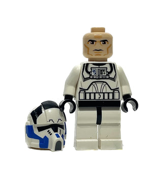 Clone Trooper Pilot, 501st Legion (Phase 2) - Large Eyes, sw0439 Minifigure LEGO®   